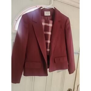 Vintage Pendleton Womens Wool 2-Piece Blazer Suit Skirt Set Size 10 Plz Read